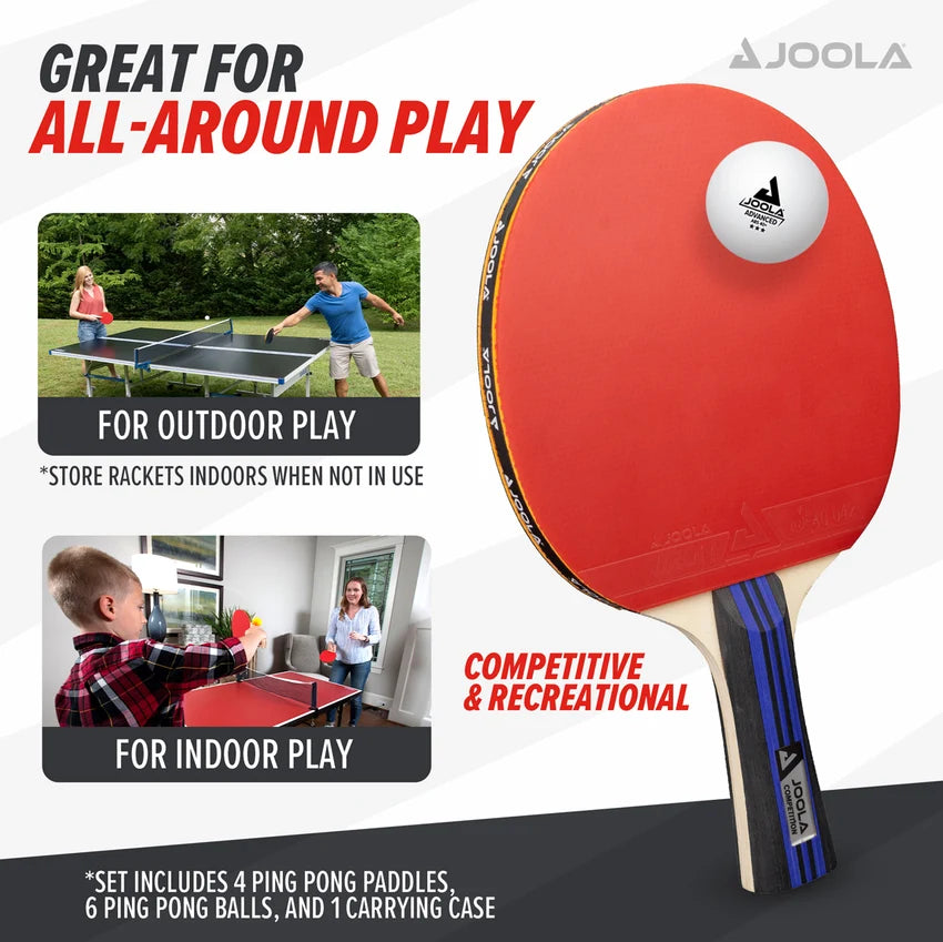JOOLA Family Advanced Table Tennis Set