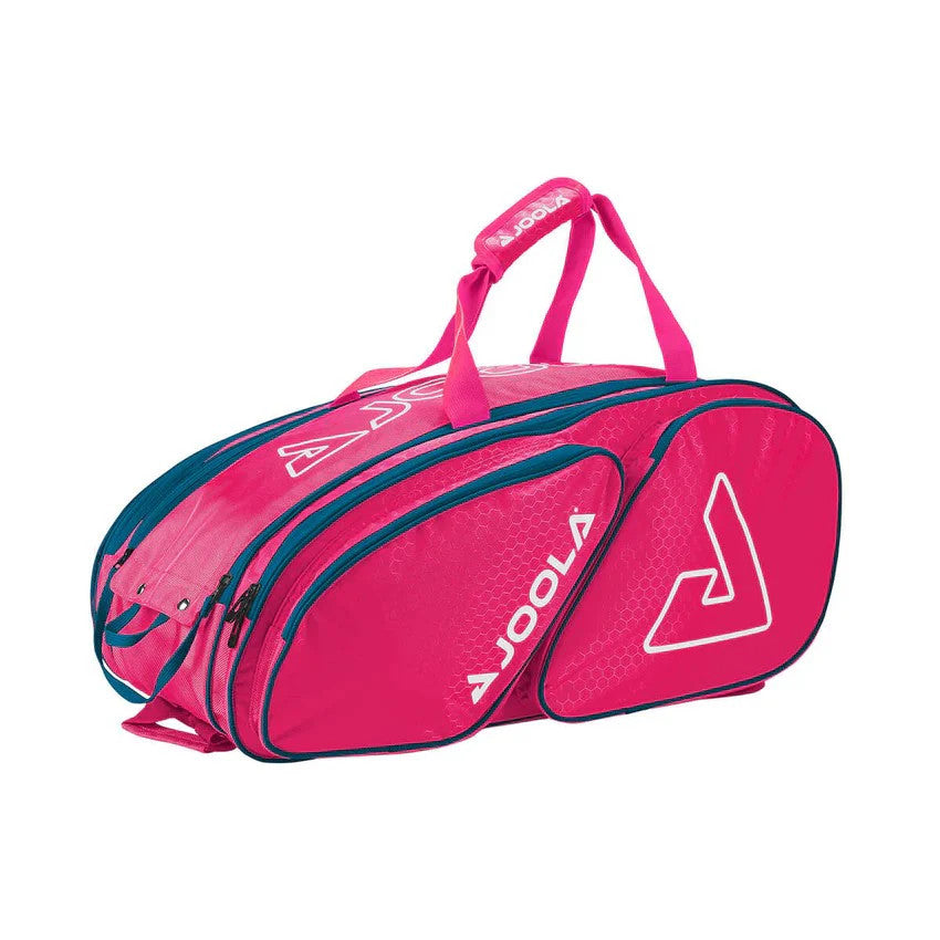JOOLA TOUR ELITE PRO PICKLEBALL BAG PINK BLUE