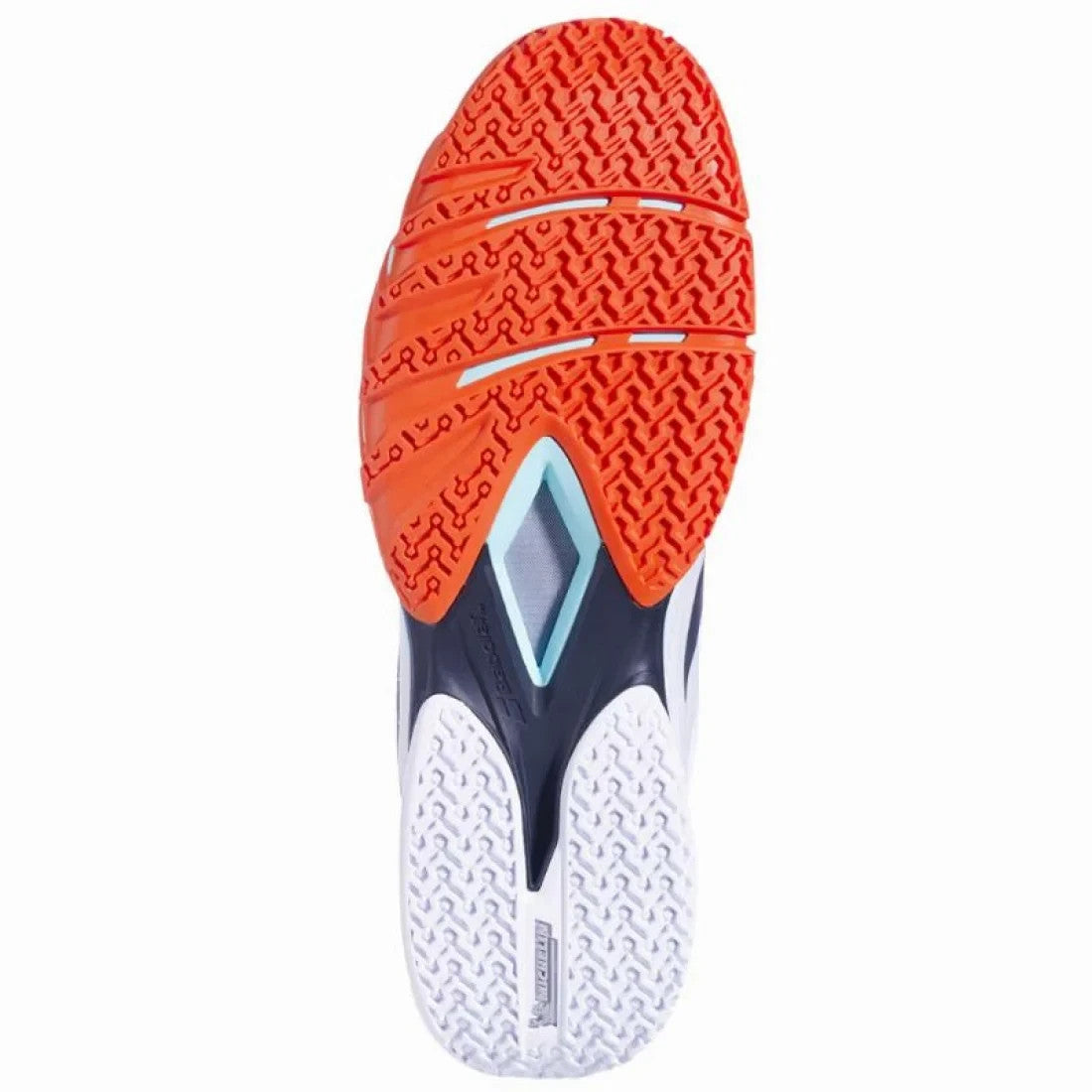 Babolat Juan Lebron Jet Premura 3 White Orange Shoes