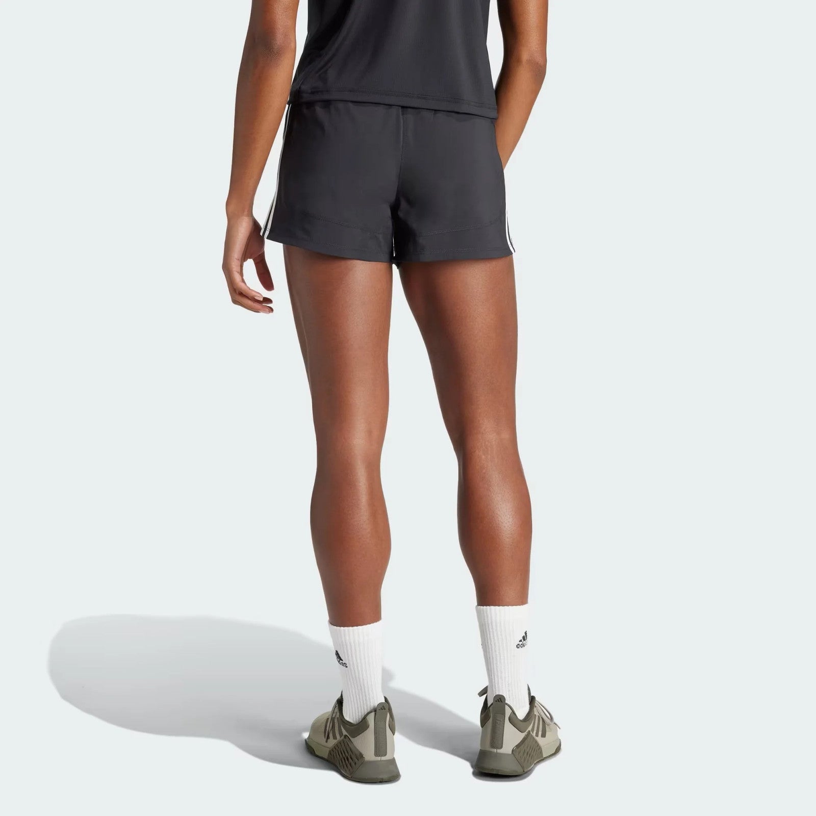 ADIDAS PACER WOVEN HIGH SHORT 3"