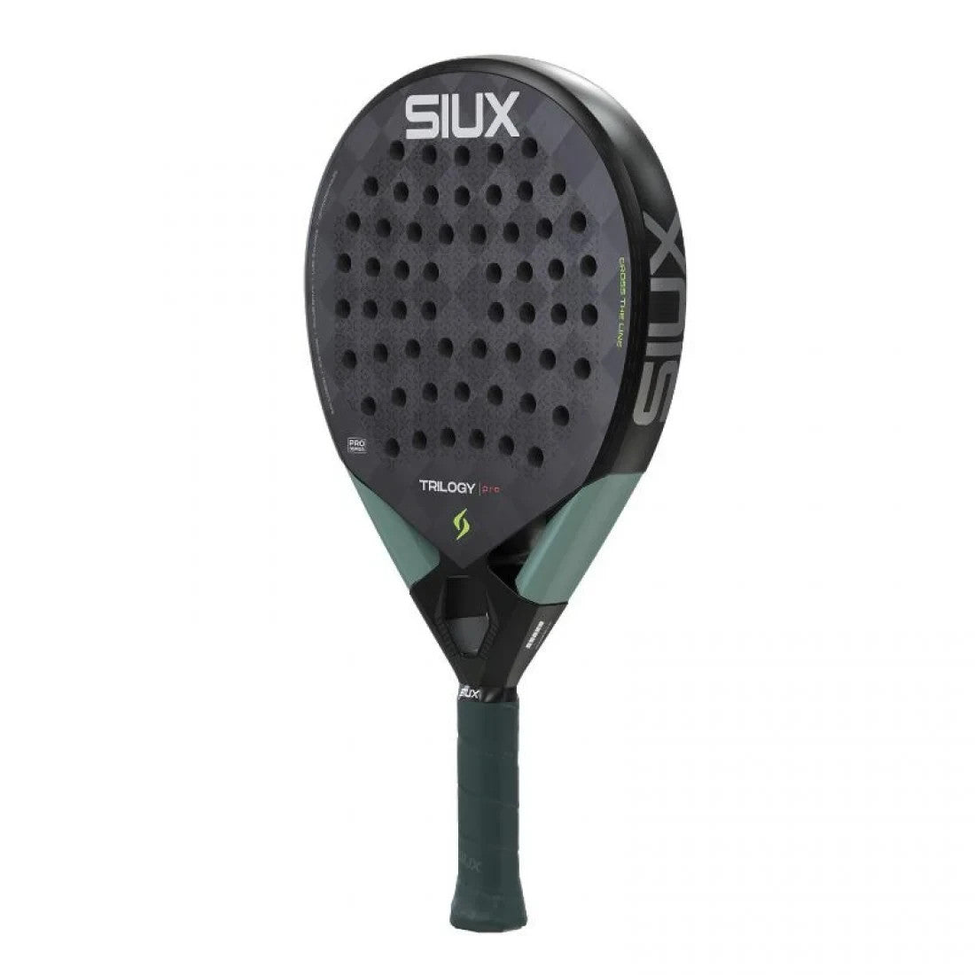 Siux Trilogy Pro 2026 Black/Green Padel Racket