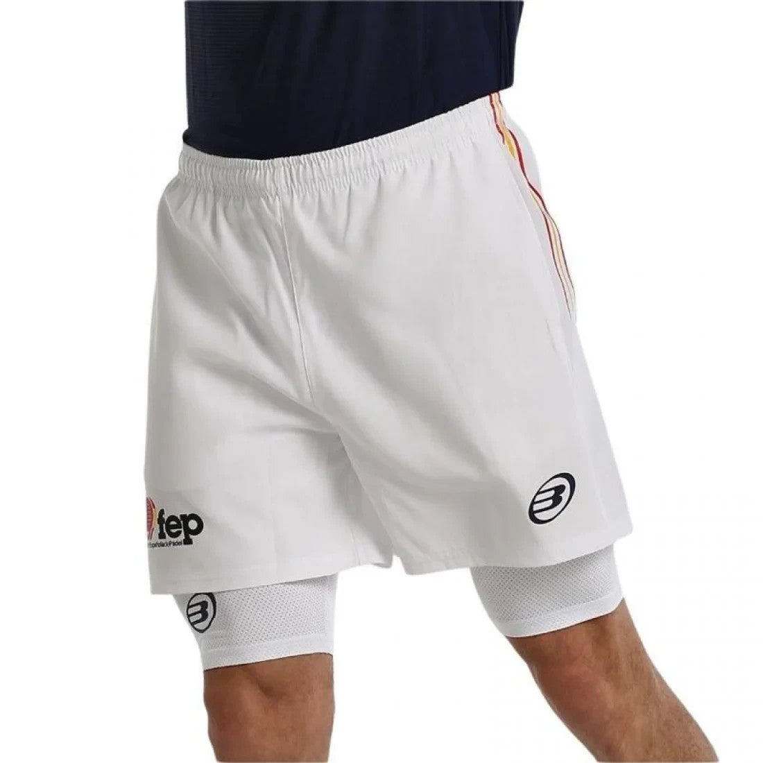 Bullpadel FEP Fragosa White Shorts