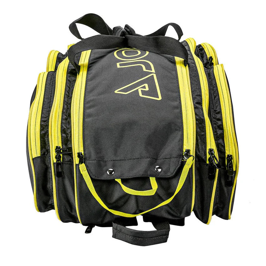 JOOLA TOUR ELITE PRO PICKLEBALL BAG BLACK YELLOW
