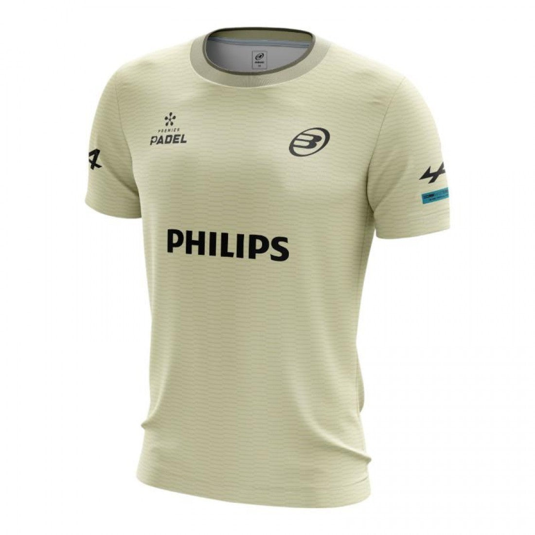 Bullpadel Premier Padel T-Shirt ( Black, Turquoise,Meira Limon)