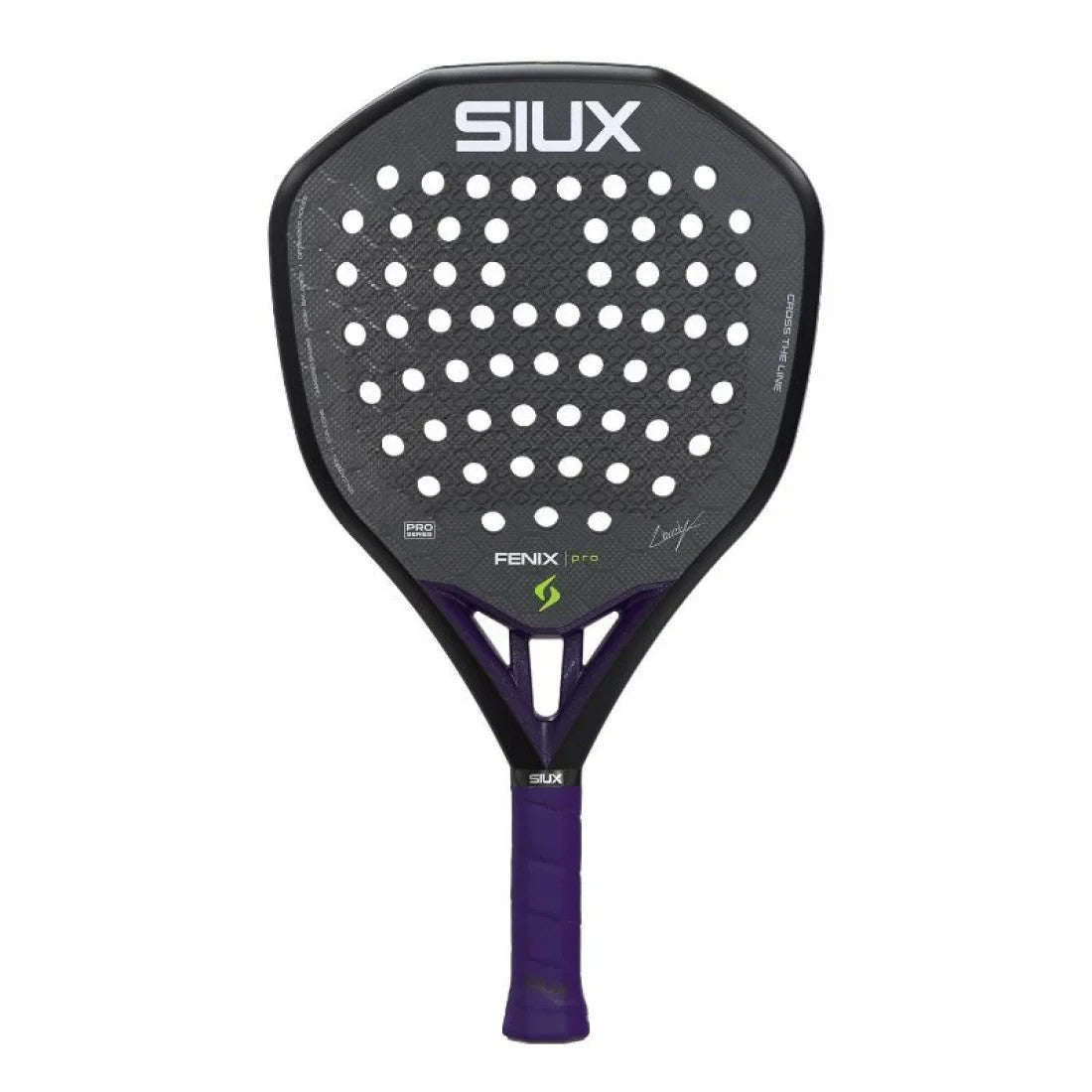 Siux Leo Augsburger Fenix Pro 2026 Black Padel Racket