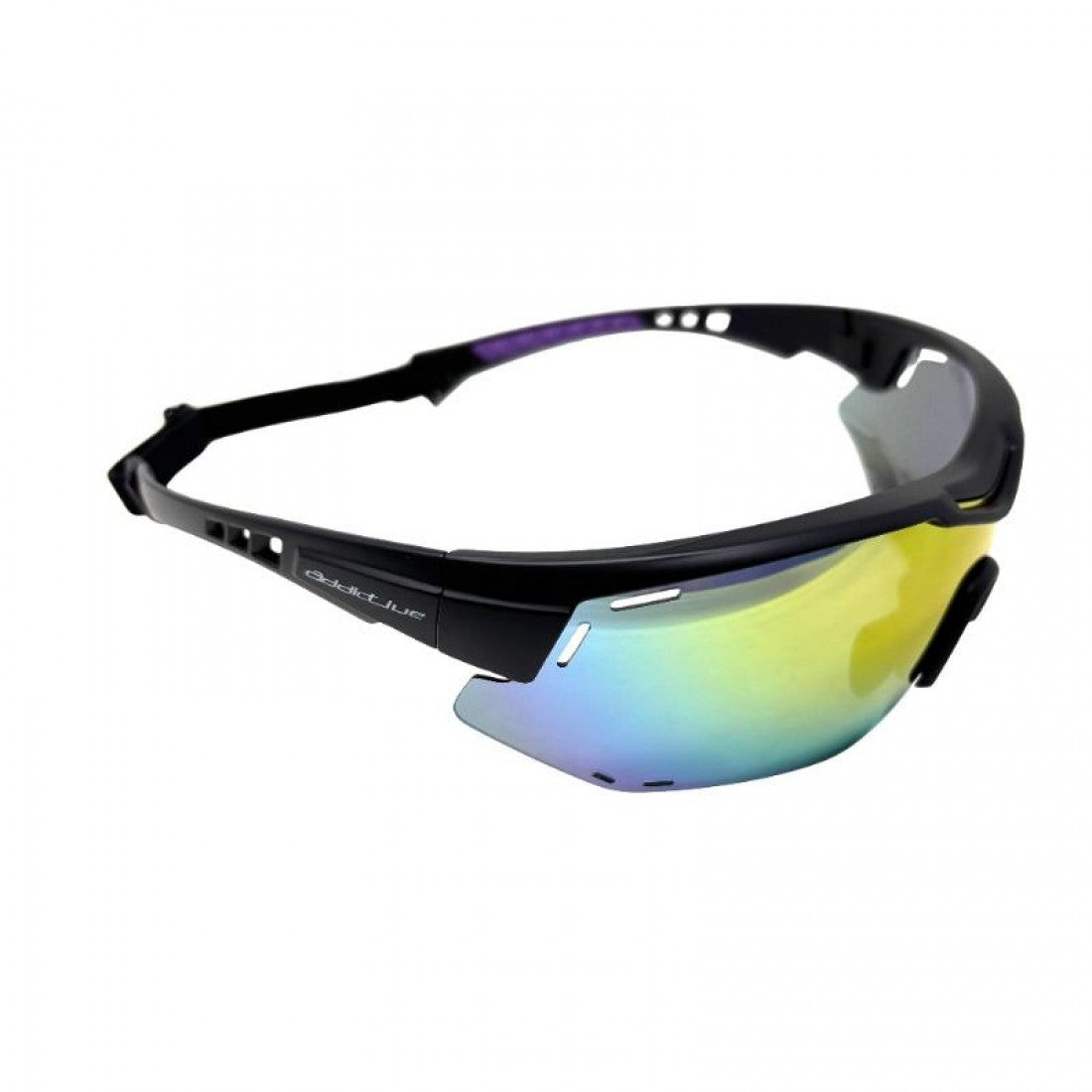 Addictive Mortirolo C3 Black Sunglasses