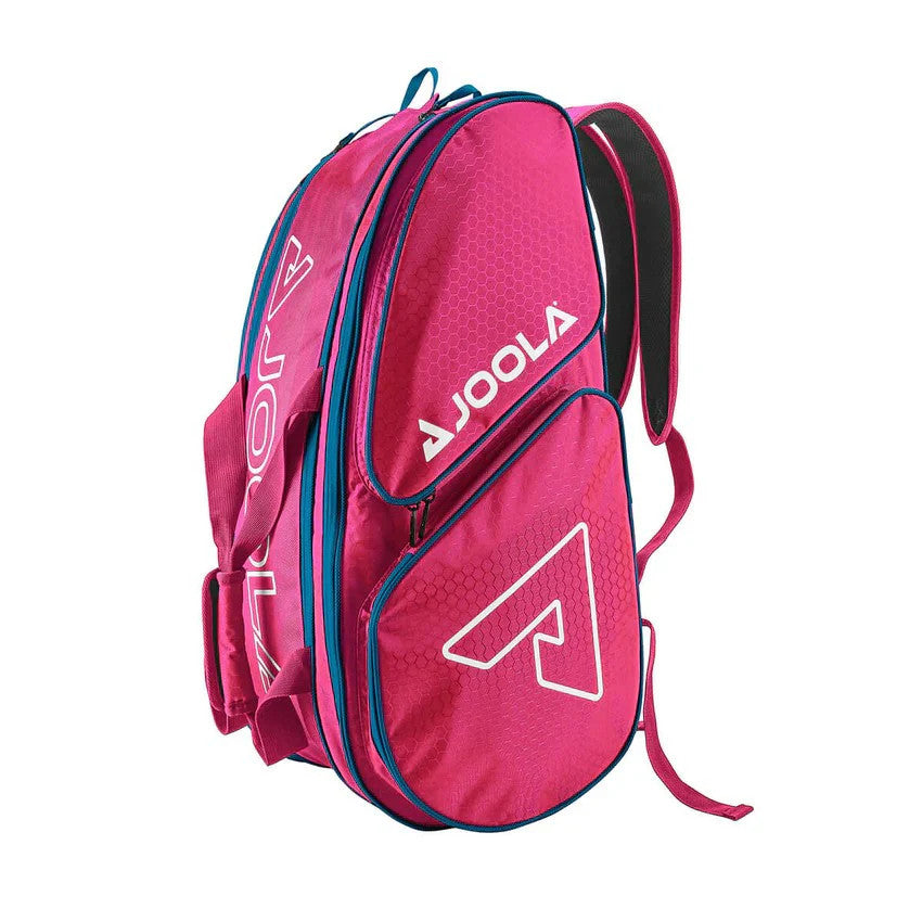 JOOLA TOUR ELITE PRO PICKLEBALL BAG PINK BLUE