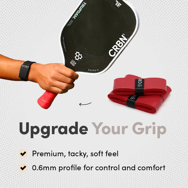CRBN DryTec™ Overgrips (4 Pack) White