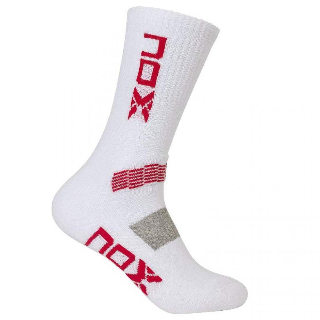 Nox Pro Socks White Red
