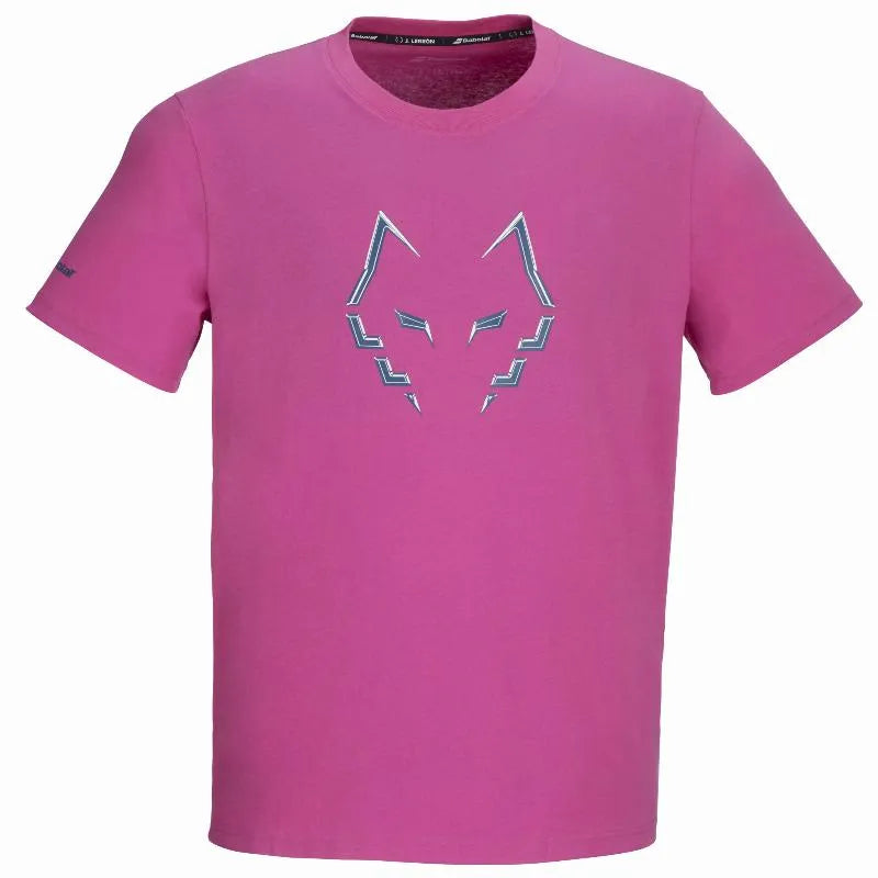 Babolat Juan Lebron Cotton Raspberry T-Shirt
