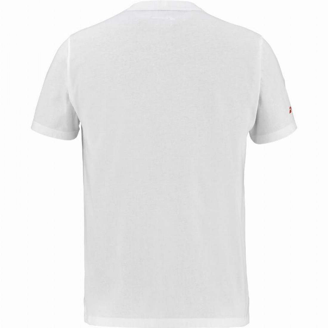 Babolat Juan Lebron White Orange Jersey