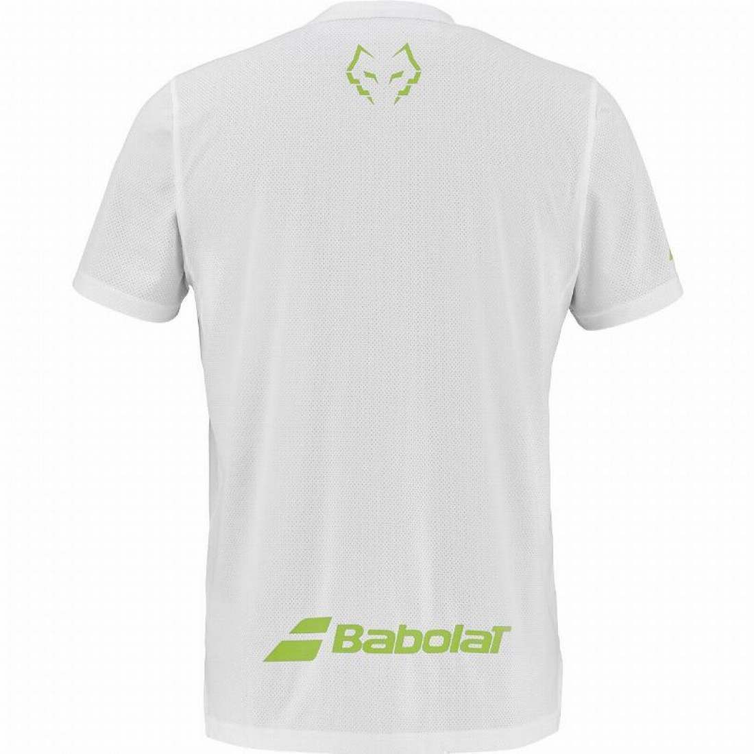 Babolat Juan Lebron Crew Neck White T-Shirt