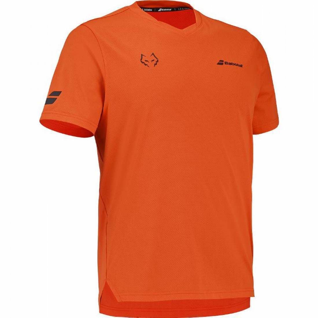 Babolat Juan Lebron Crew Neck Orange T-Shirt