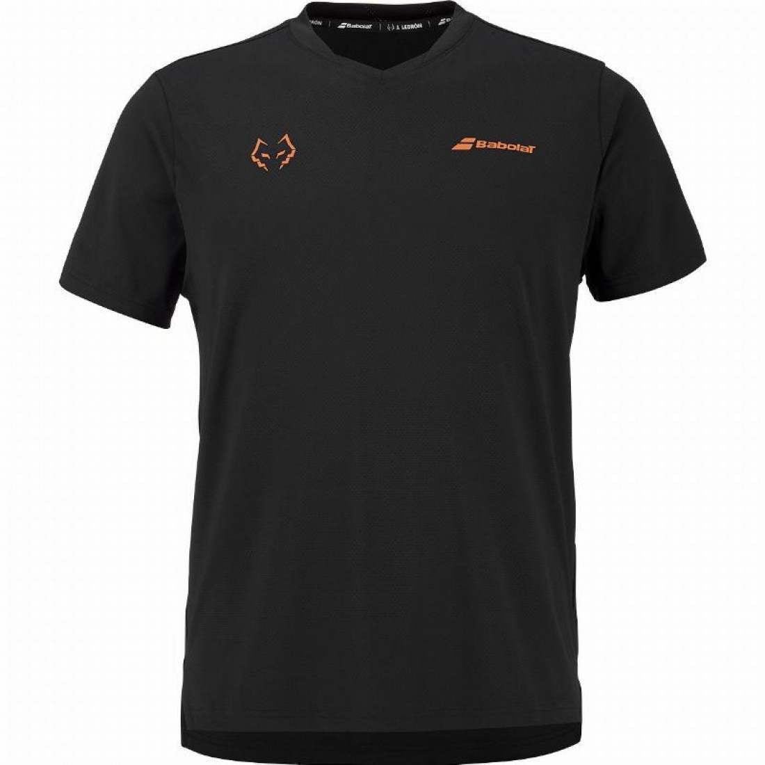 Babolat Juan Lebron Crew Neck T-Shirt Black