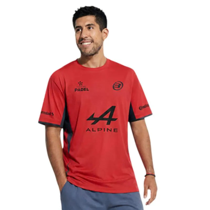 Bullpadel Chingotto Mensa 26I Red Vigore T-Shirt