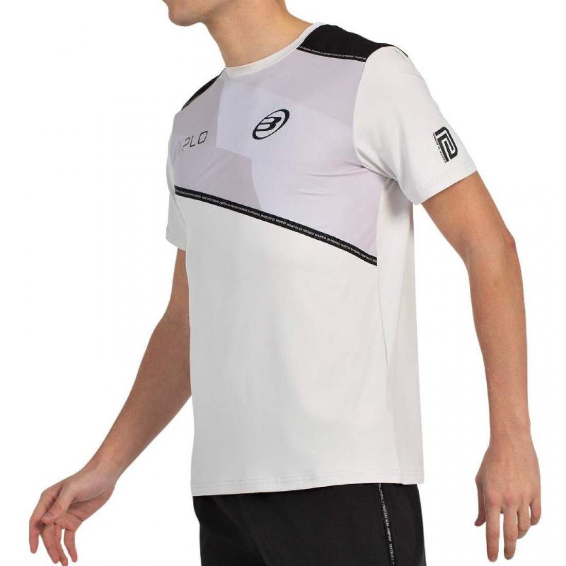 Bullpadel Di Nenno 25V Pearl Gray T-shirt