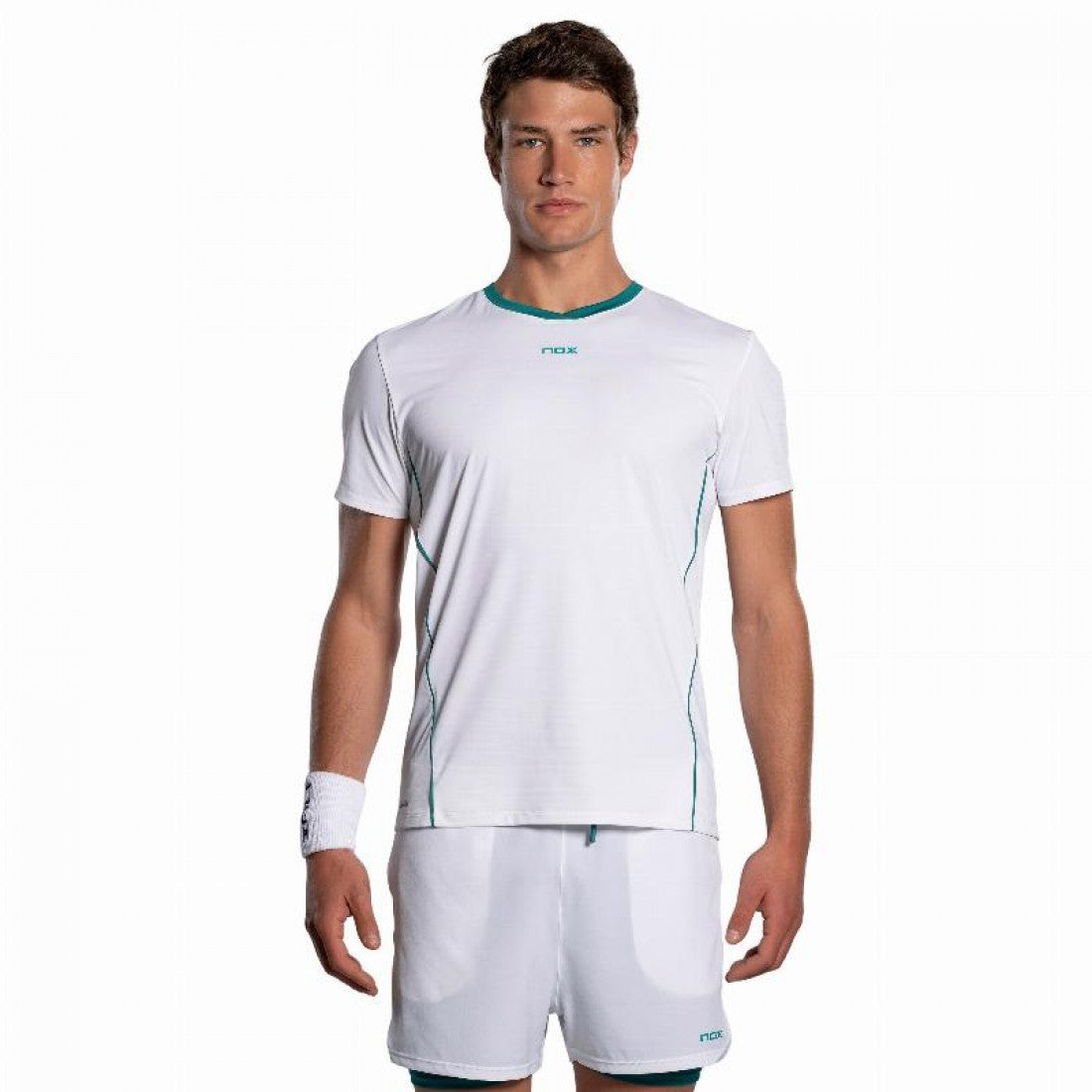 Nox Pro T-shirt White Green Ivy