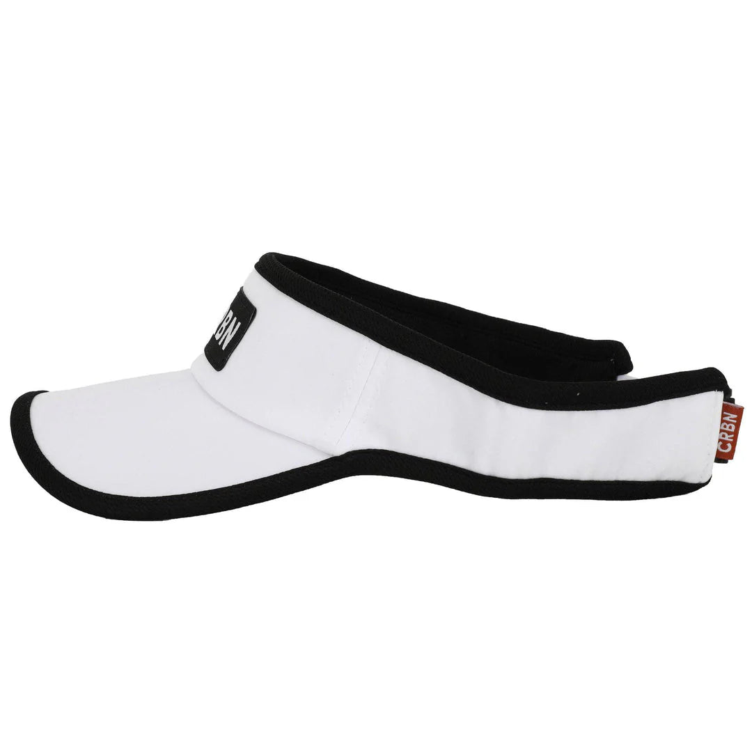 CRBN Performance Pickleball Visor White