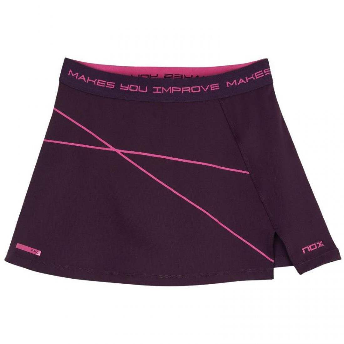 Nox Pro Dark Purple Skirt | Padelpoint Store