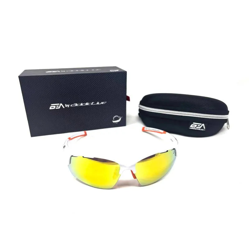 Addictive Bea Gonzalez Pearl C3 White Orange Glasses
