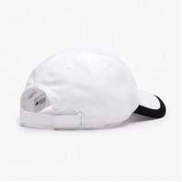 Lacoste Lightweight Cap White Navy Blue