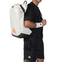 Adidas Multigame 3.5 Backpack White Chalk Orange