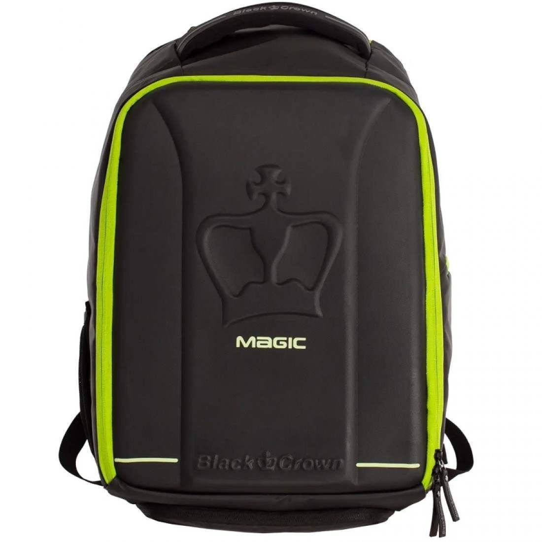 Black Crown Magic Backpack Black Yellow