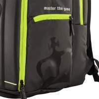 Black Crown Magic Backpack Black Yellow