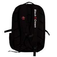 Black Crown Spartan Backpack Black Red