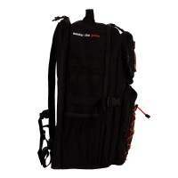 Black Crown Spartan Backpack Black Red