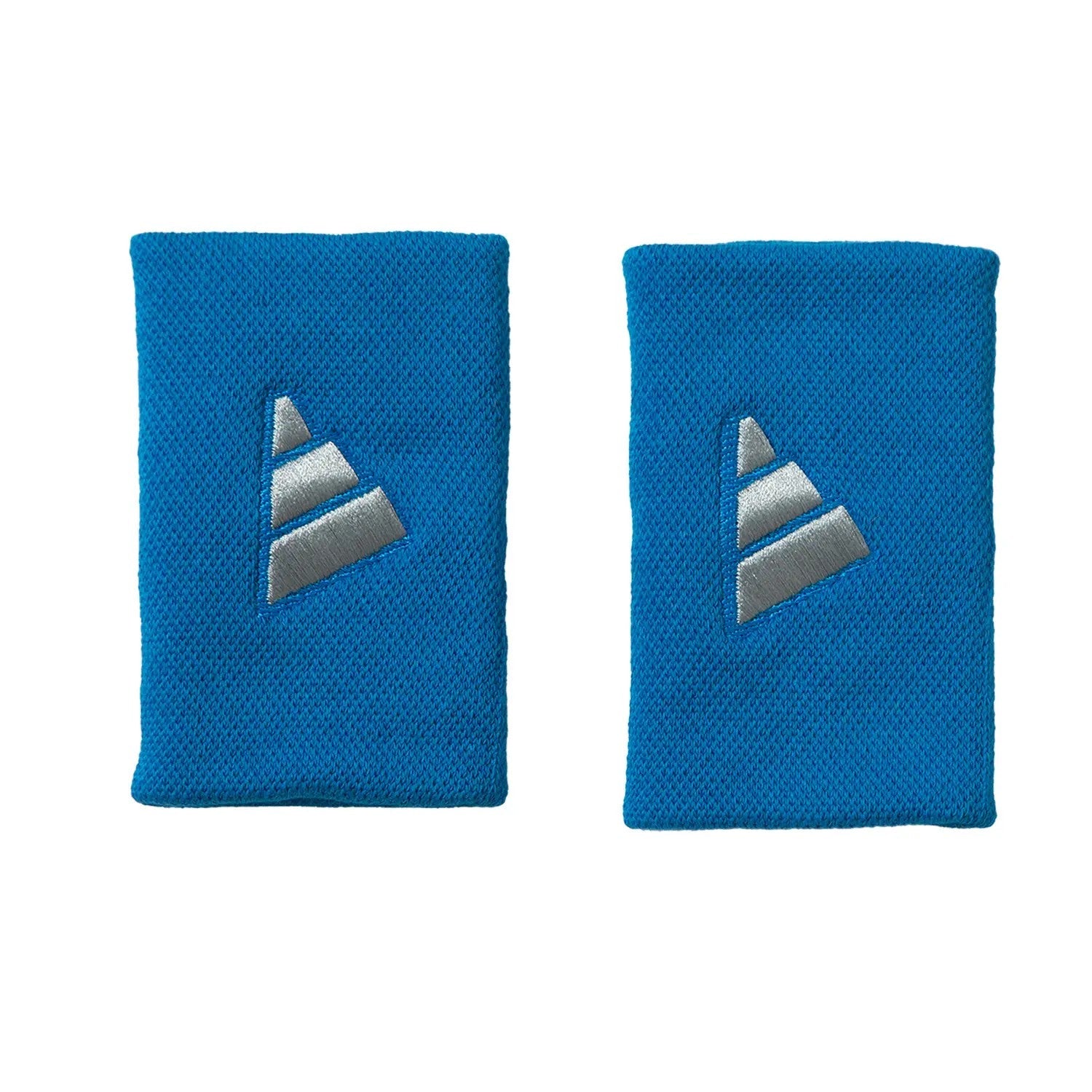 Adidas Long Blue Gray Wristbands 2 Units