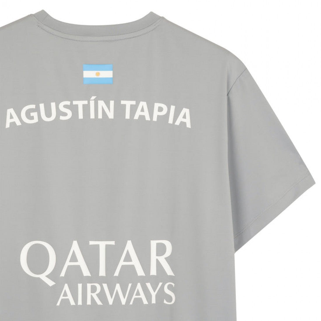 Nox Agustin Tapia Sponsors T-Shirt AT10 Grey 2024