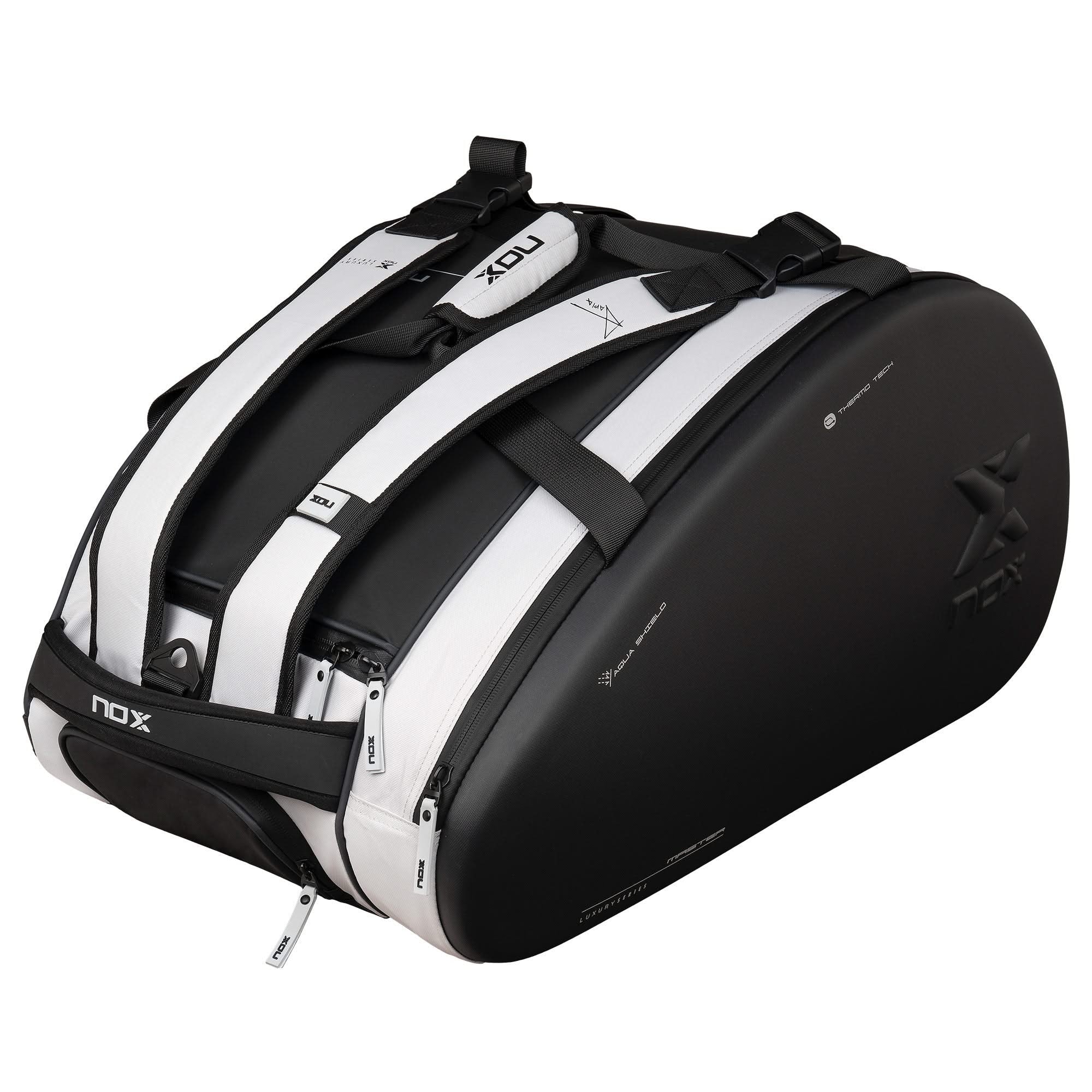 Nox AT10 Luxury Master Series Padel Bag Black White