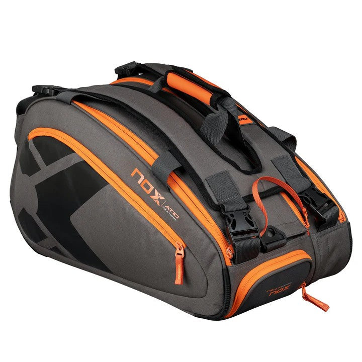 Nox AT10 Team Gray Orange Padel Bag