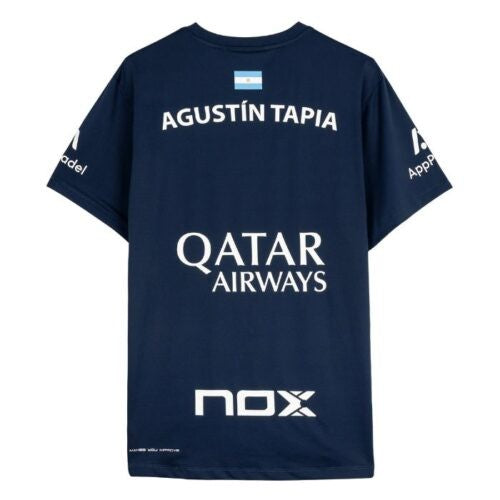 Nox Agustin Tapia Sponsors T-Shirt AT10 Dark Blue 2024