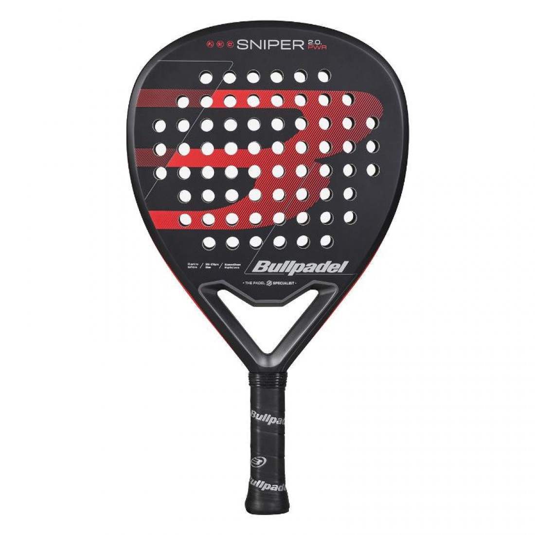 Bullpadel Sniper 2.0 Power Black 2026