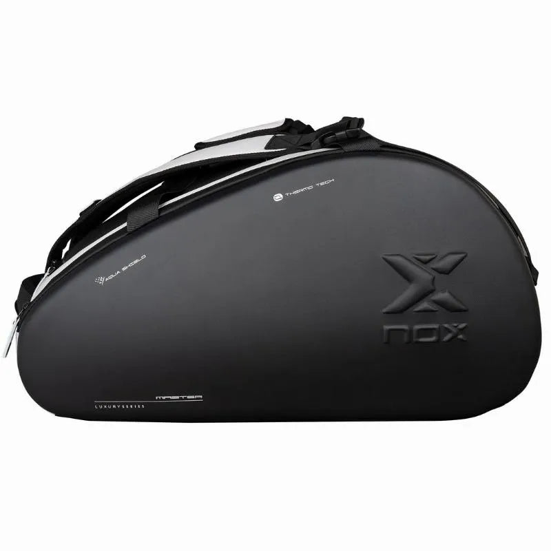Nox Agustin Tapia Luxury Master Series Padel Bag, Black and White