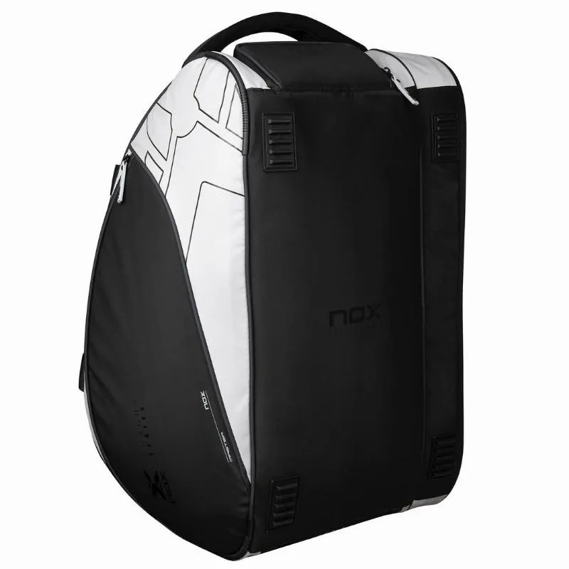Nox Agustin Tapia Luxury Master Series Padel Bag, Black and White