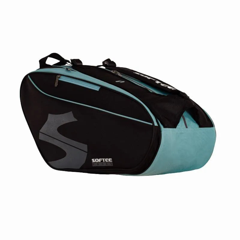 Softee Max Black Blue Padel Bag
