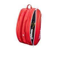 Wilson Super Tour Red and White Padel Bag