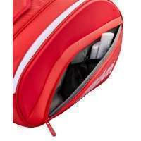 Wilson Super Tour Red and White Padel Bag