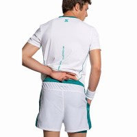 Nox Pro White Green Ivy Shorts