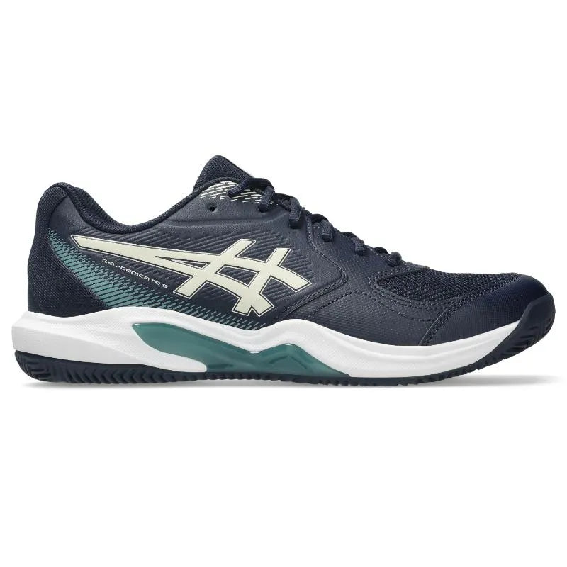 Asics Gel Dedicate 9 Clay Dark Blue Beige