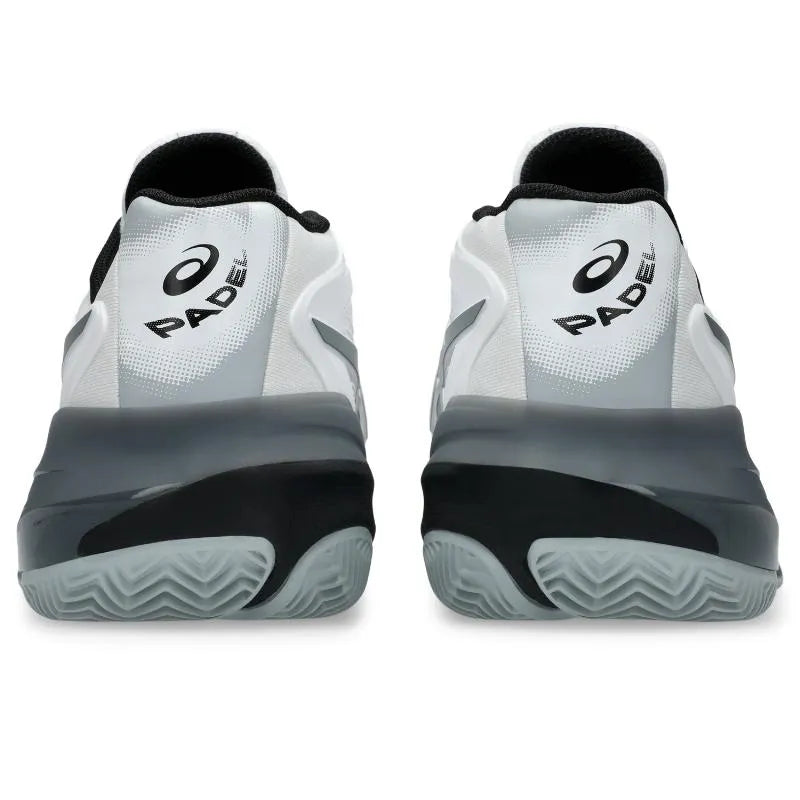 Asics Gel Resolution X Padel White Gray Sneakers