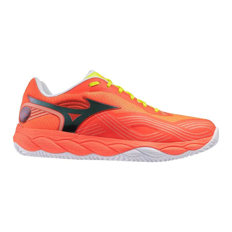 Mizuno Wave Enforce Court 2 Padel Orange Sneakers