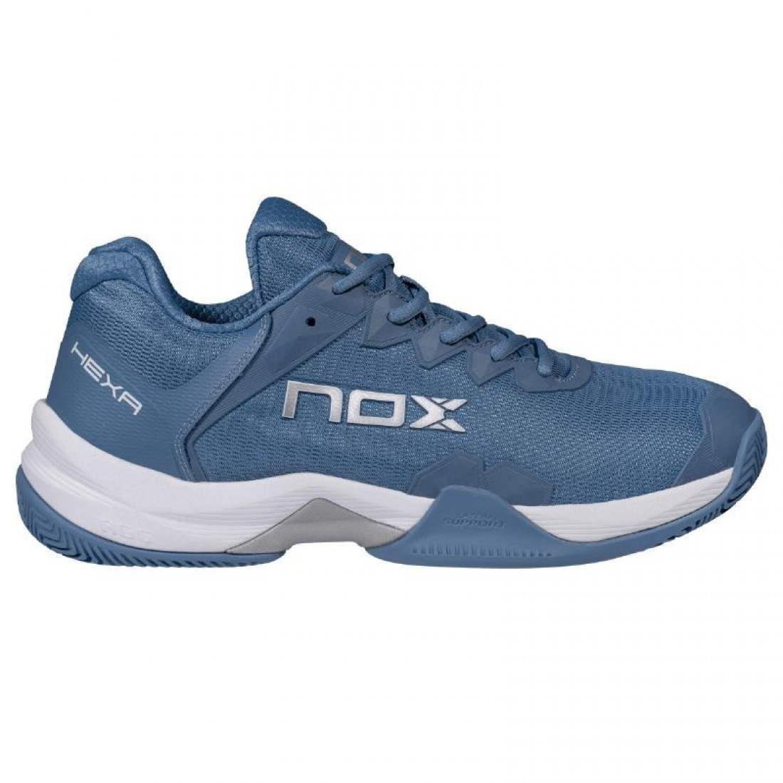 Nox ML10 Hexa Blue Silver Padel Shoes
