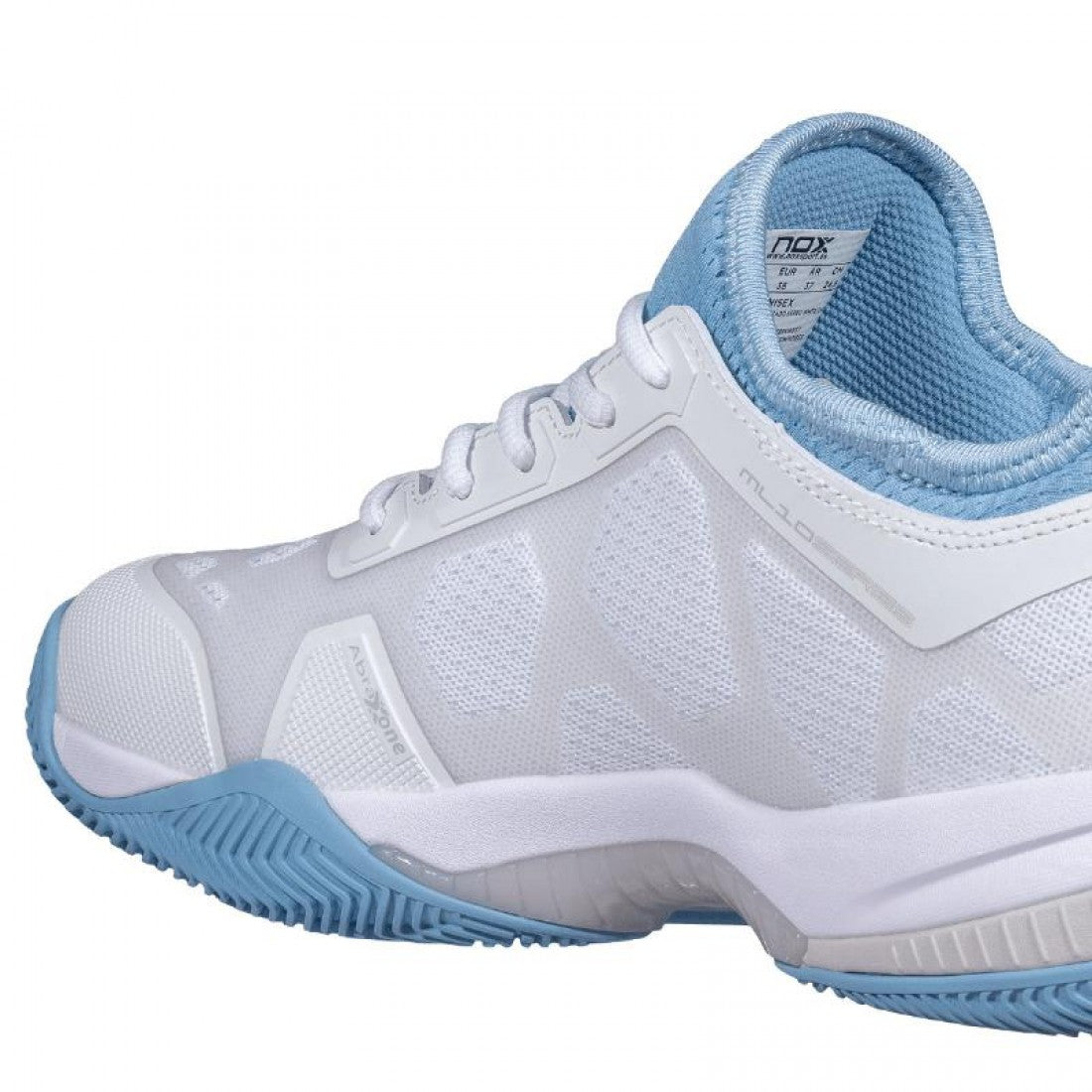 Nox Nerbo White Light Blue Sneakers