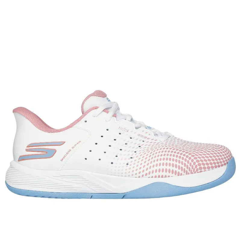 Skechers Viper Court Reload White Pink Women's Sneakers