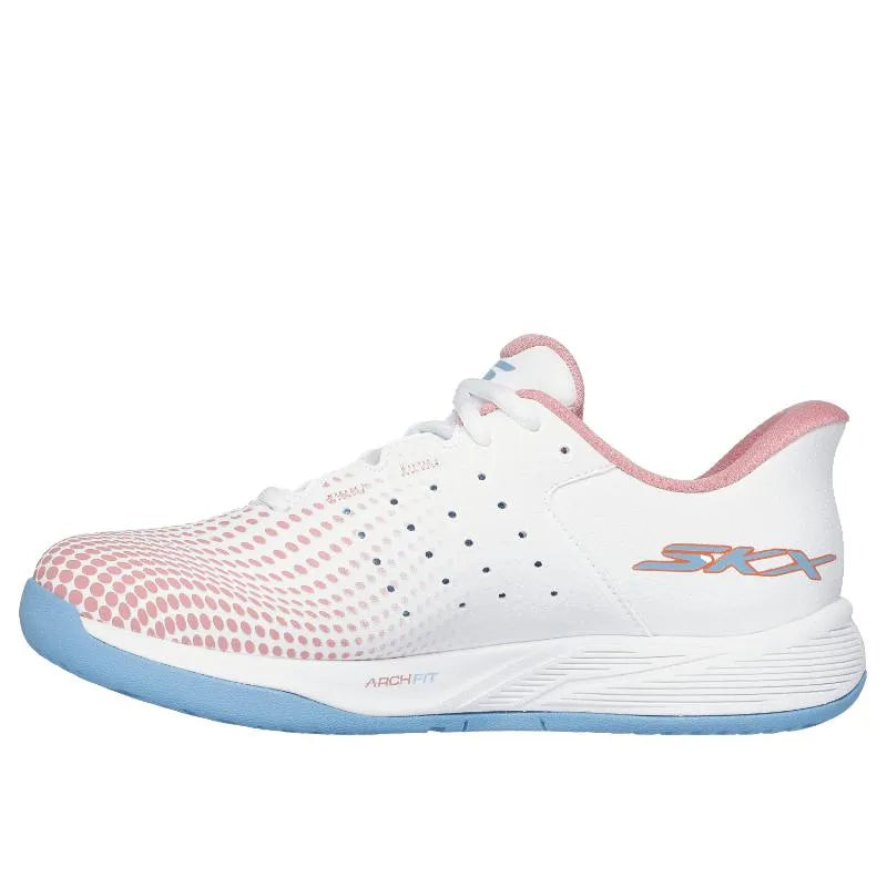 Skechers Viper Court Reload White Pink Women's Sneakers