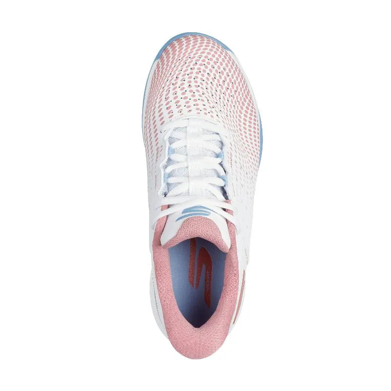 Skechers Viper Court Reload White Pink Women's Sneakers
